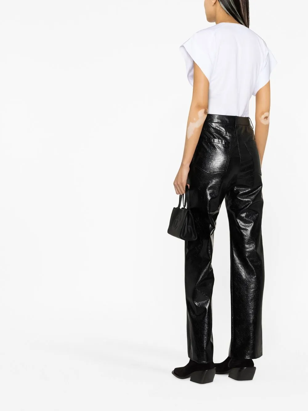 Versace Jeans Couture Logo-print T-shirt In 白色