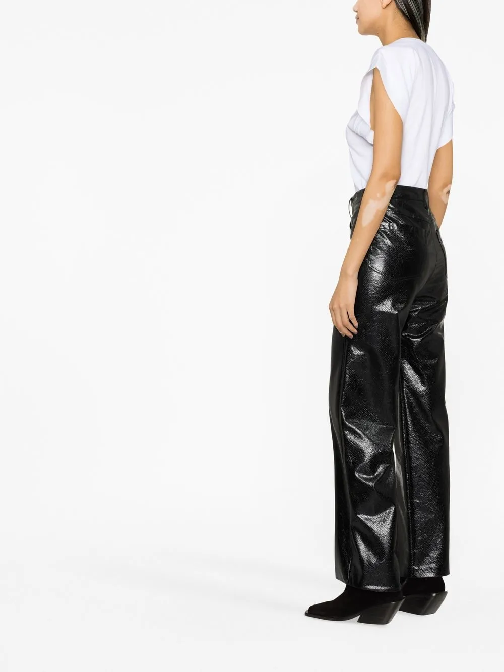 Versace Jeans Couture Logo-print T-shirt In 白色