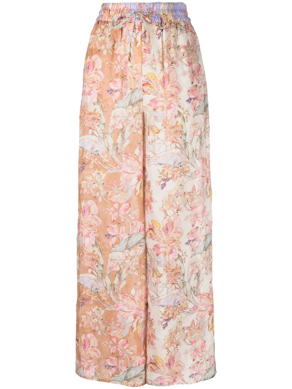 

ZIMMERMANN Cira straight-leg trousers - Pink