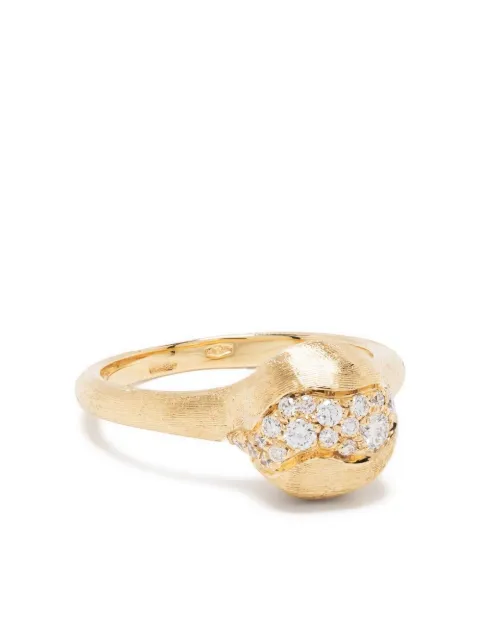 Marco Bicego anillo en oro amarillo de 18kt con diamantes