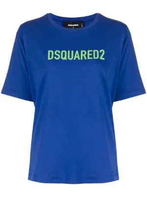 Colville Logo Print T-shirt | Blue | FARFETCH