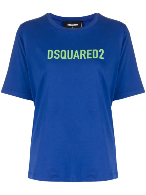 DSQUARED2 playera con logo estampado