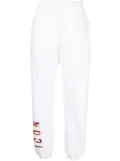 DSQUARED2 logo-print track pants - White