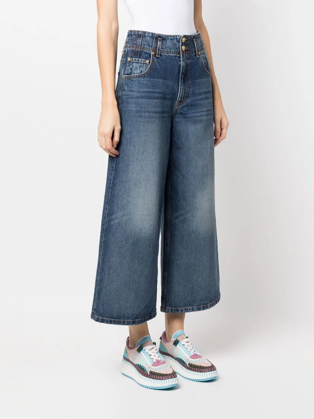 Ulla Johnson The Yvette Culotte Jeans Farfetch