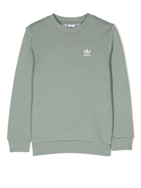 adidas Kids - logo-embroidered sweatshirt