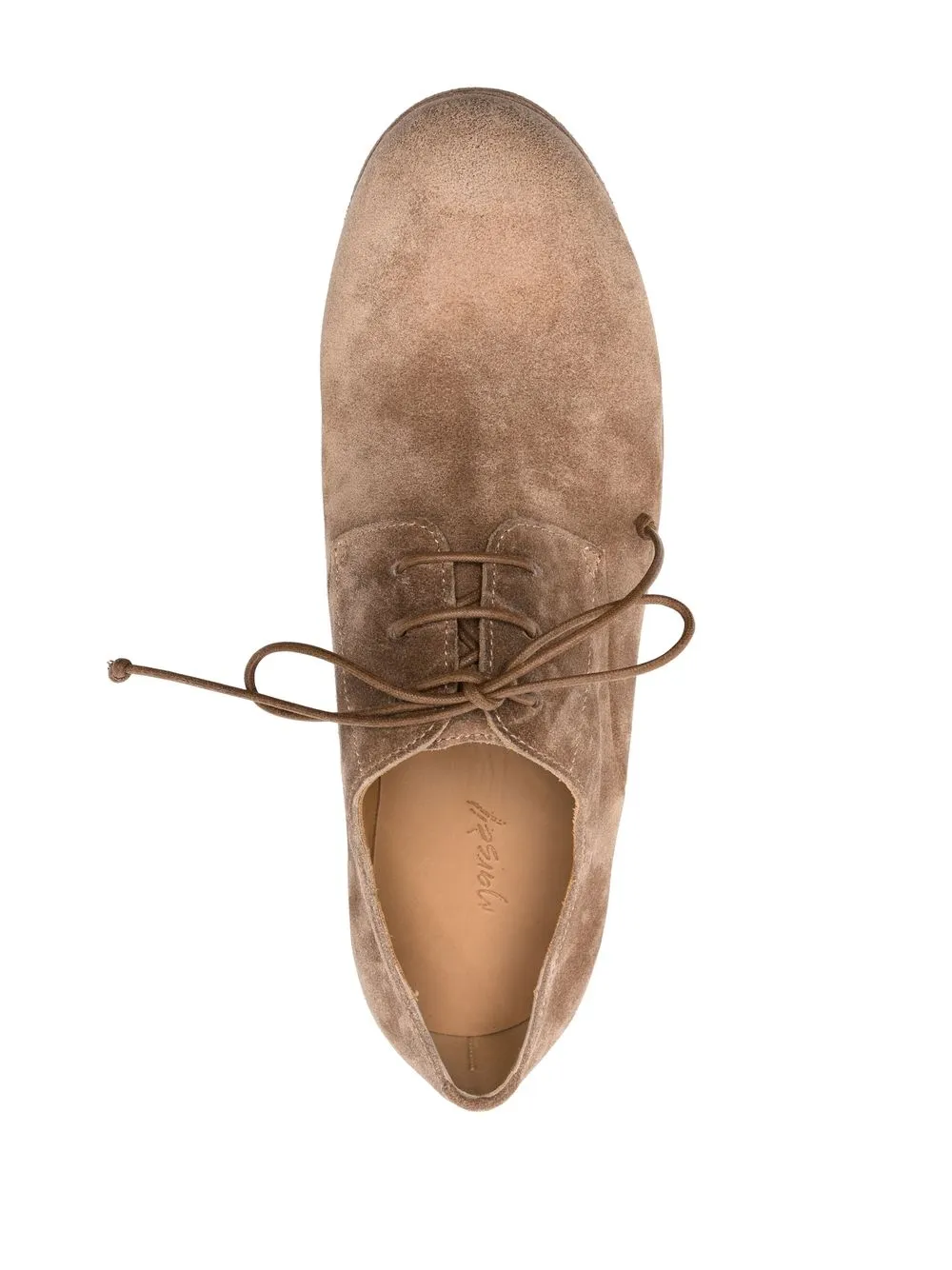 Marsèll Zucc Suede Derby Shoes In Brown