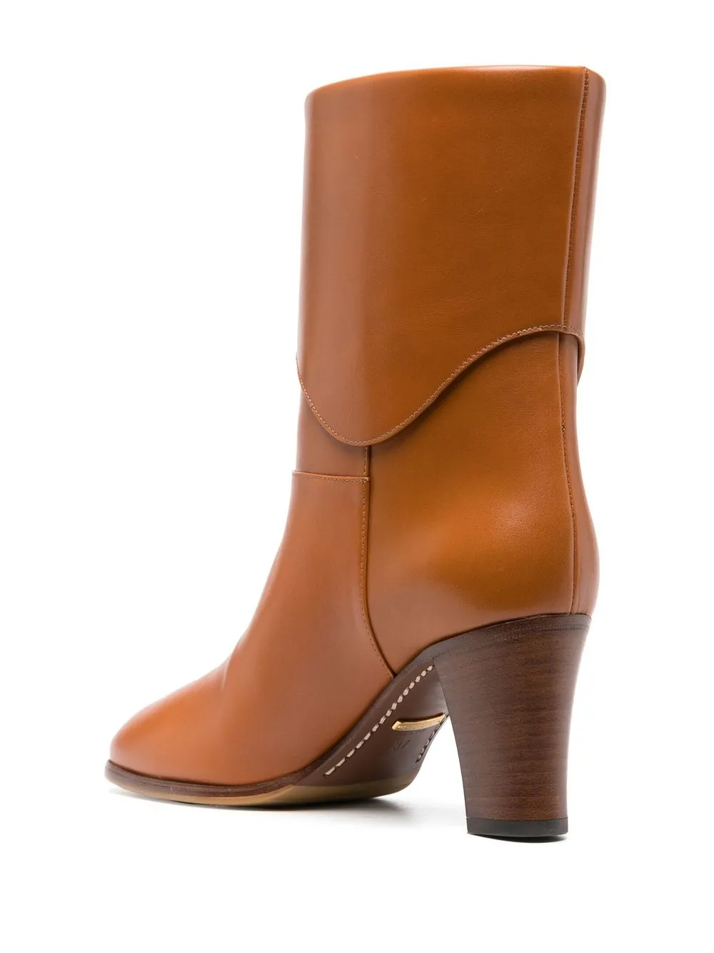 Gucci Half Horsebit Leather Ankle Boots Farfetch