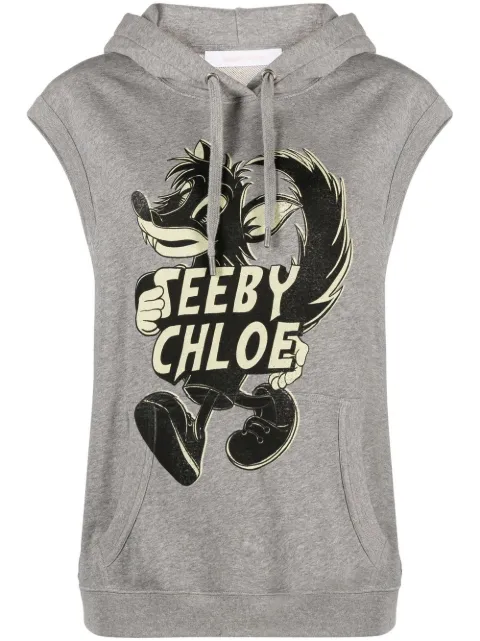 See by Chloé hoodie sin manga