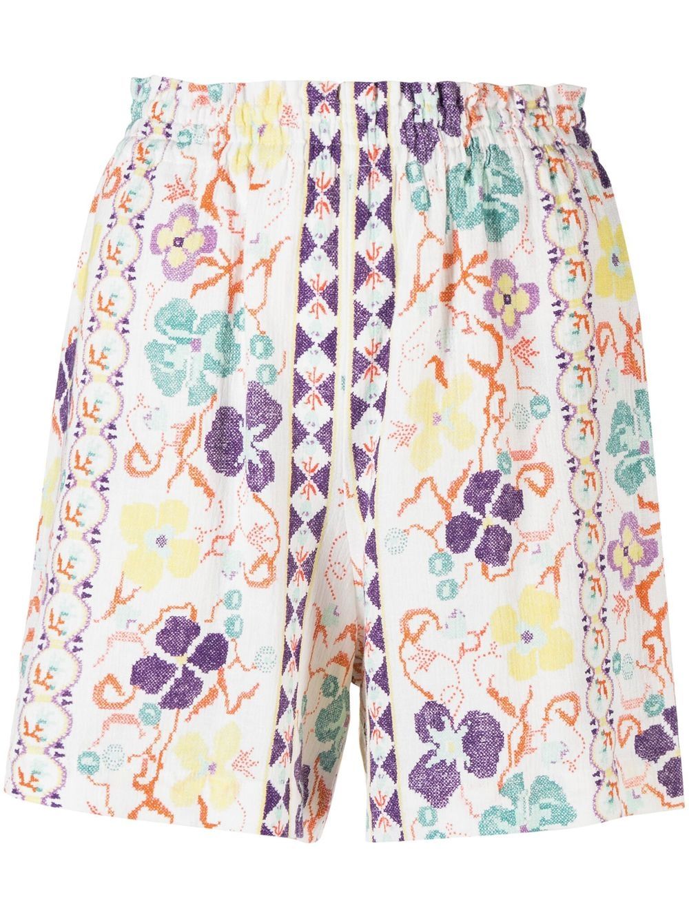 See by Chloé floral-print shorts