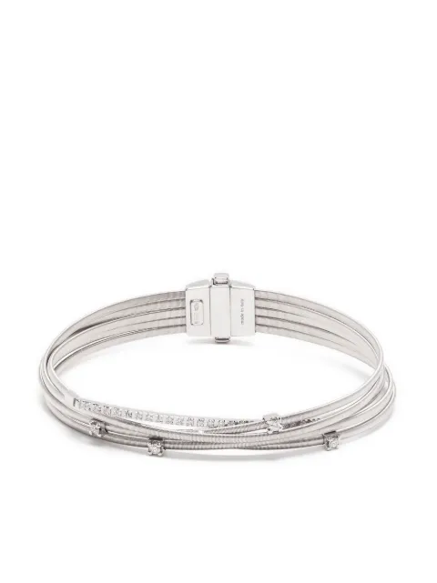 Marco Bicego 18kt white gold multi-strand diamond bracelet