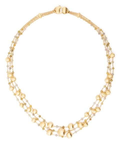 Marco Bicego 18kt yellow gold diamond necklace
