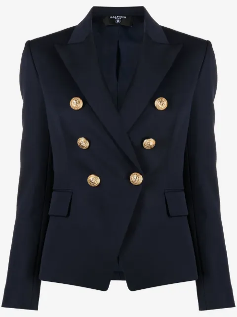 Balmain Blazer mit steigendem Revers