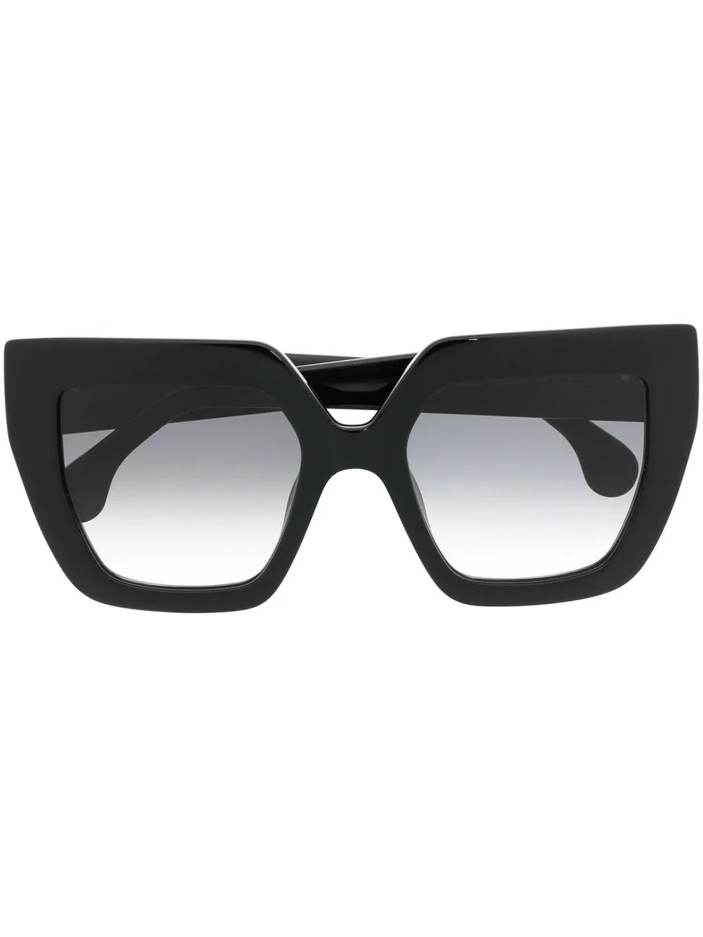 

Philosophy di Lorenzo Serafini Eyewear lentes de sol con armazón cuadrada oversize - Negro