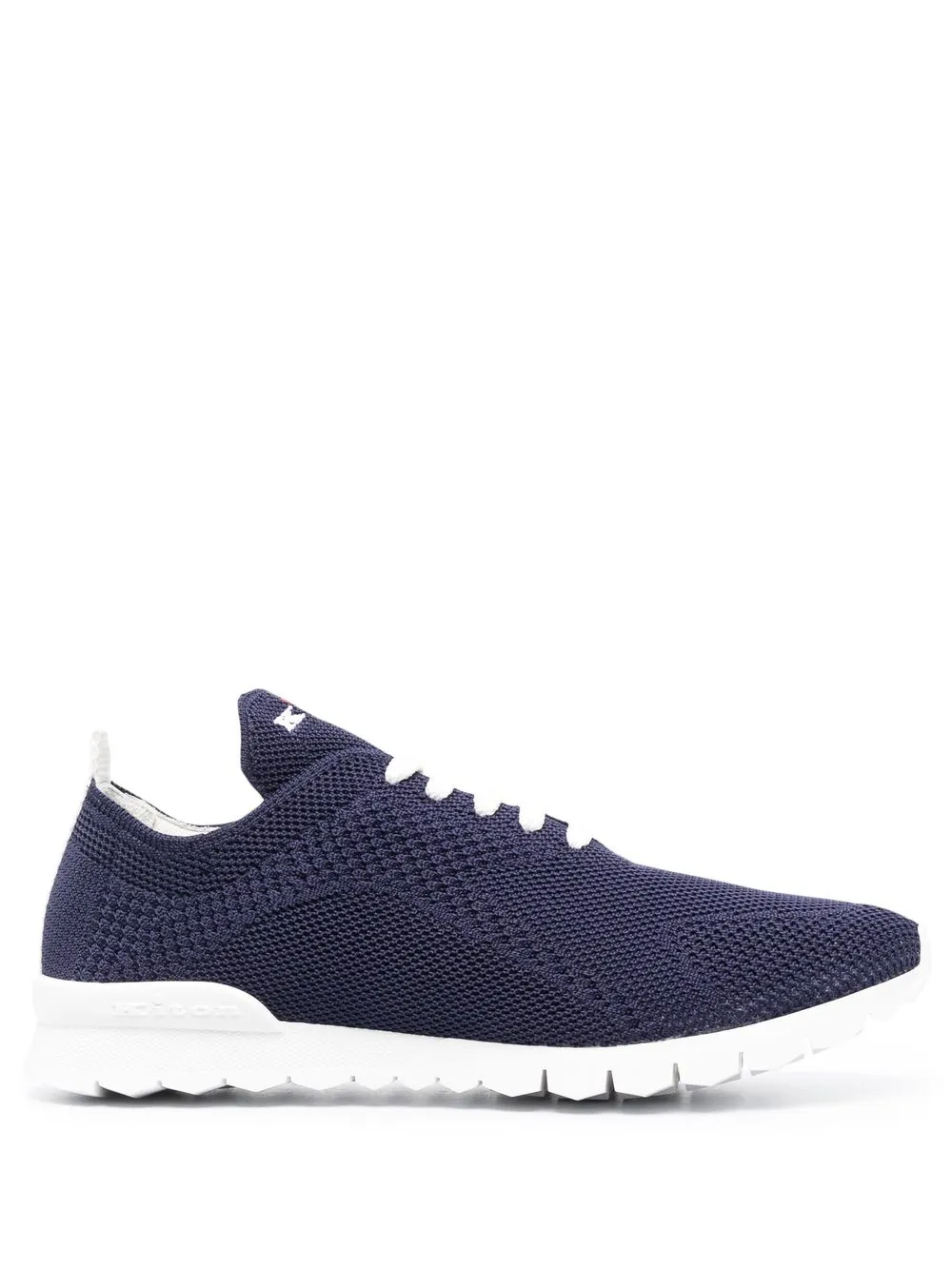 

Kiton logo low-top sneakers - Blue