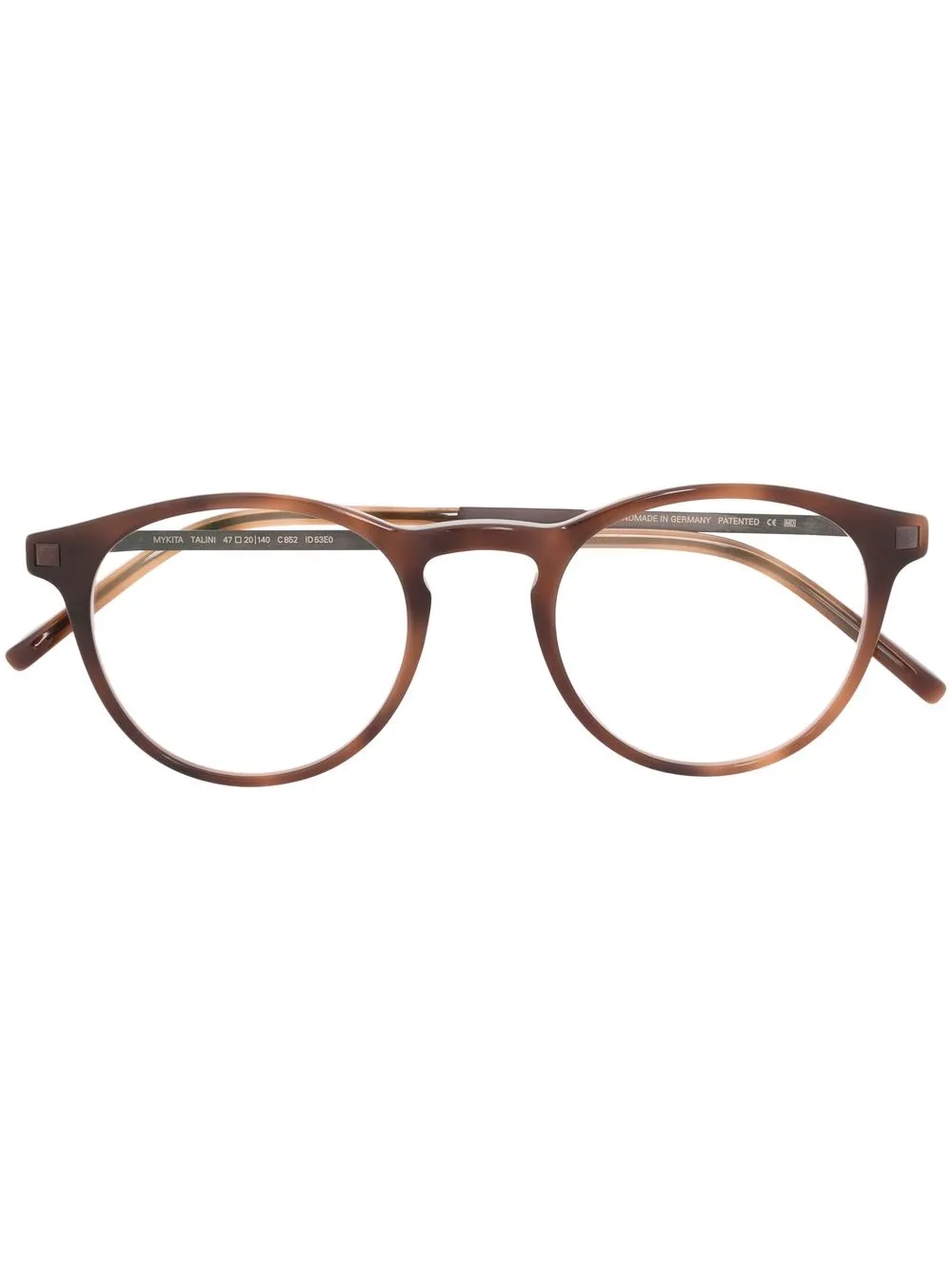 

Mykita Talini 852 clip-on lense glasses - Brown