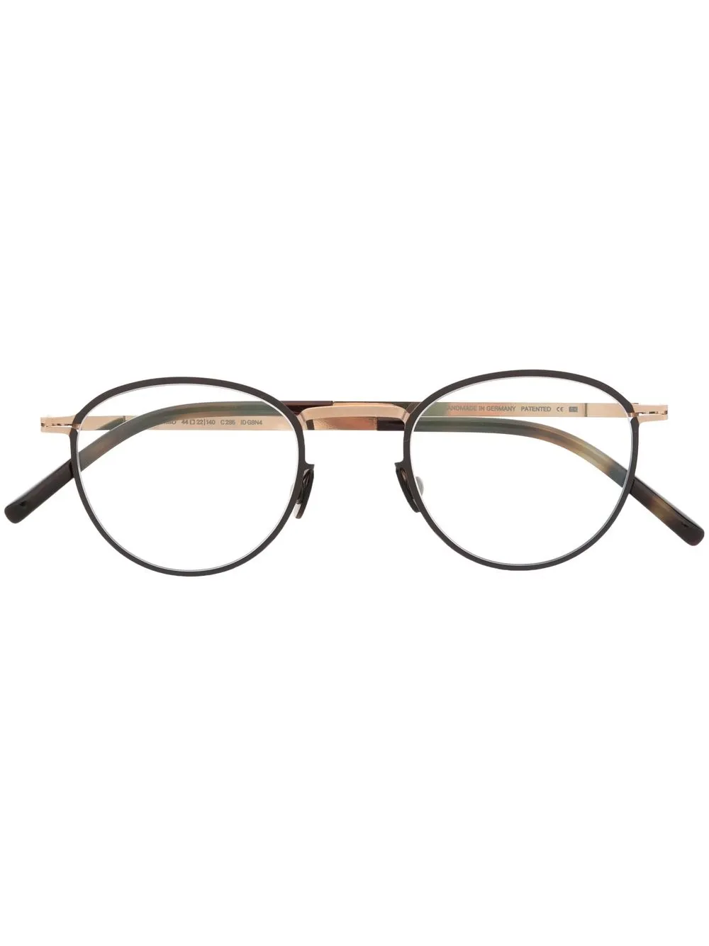 

Mykita Ismo round frame glasses - Gold
