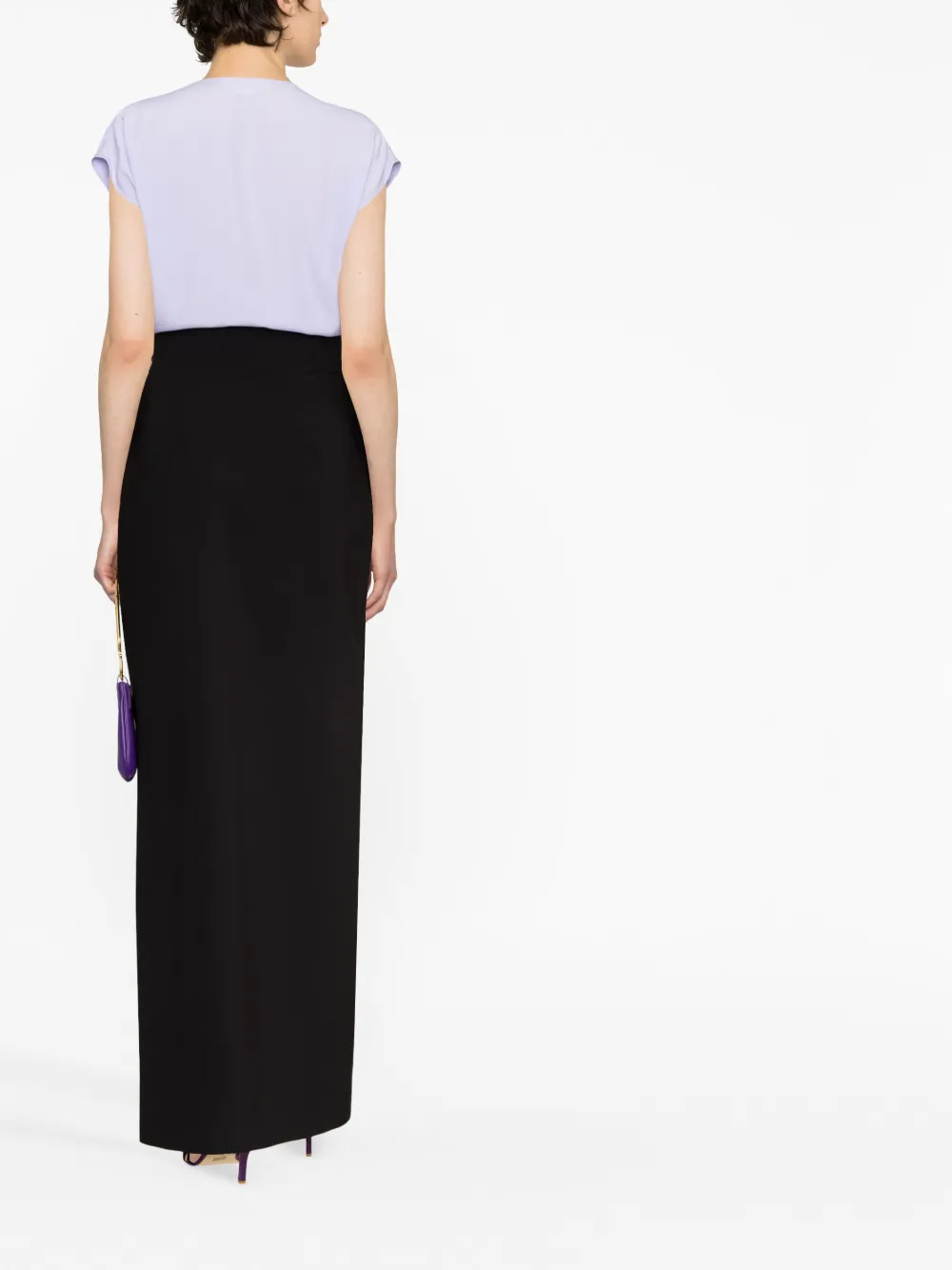 GENNY ASYMMETRIC WRAP SKIRT 