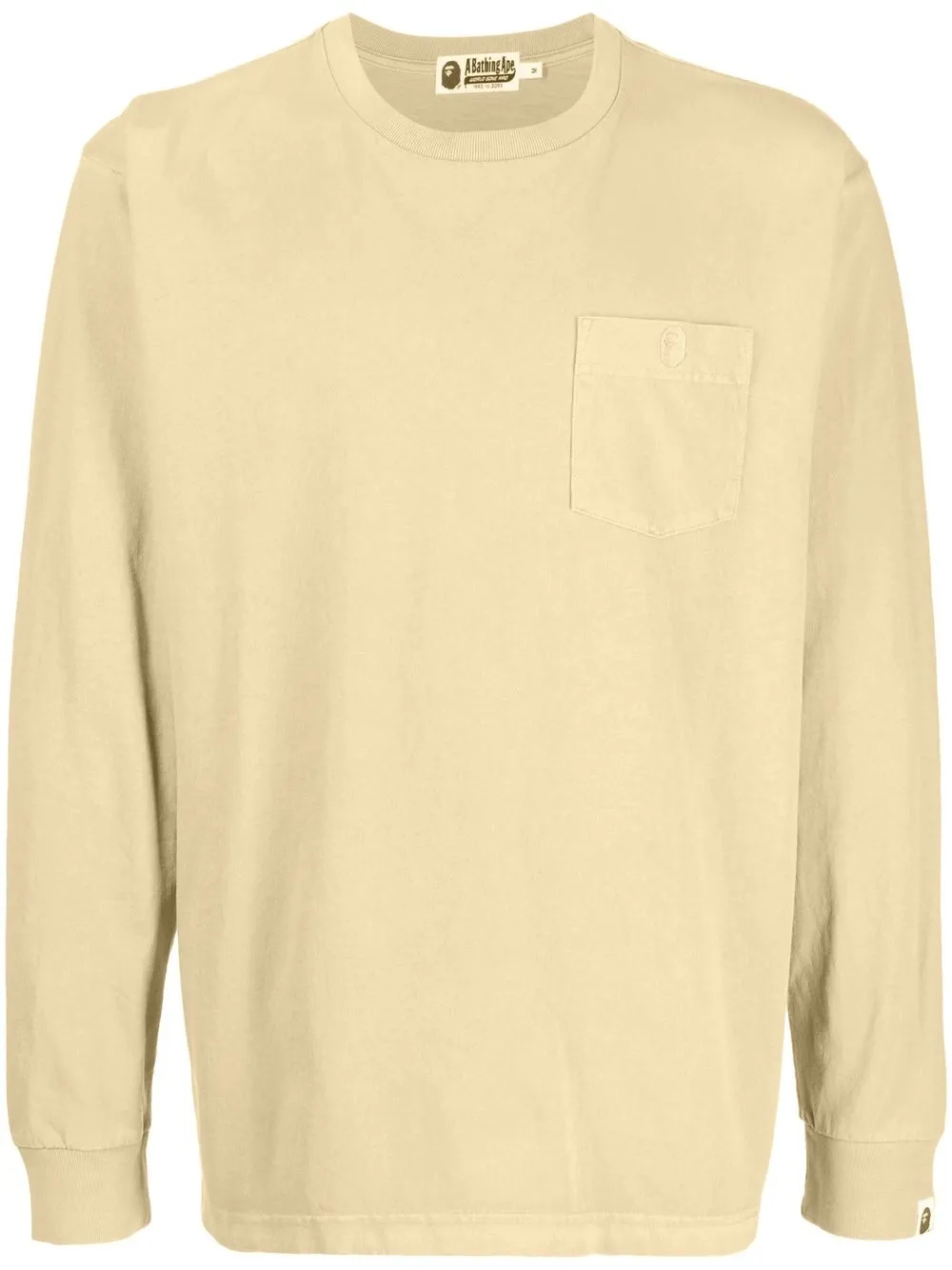 

A BATHING APE® chest pocket long-sleeve T-shirt - Green