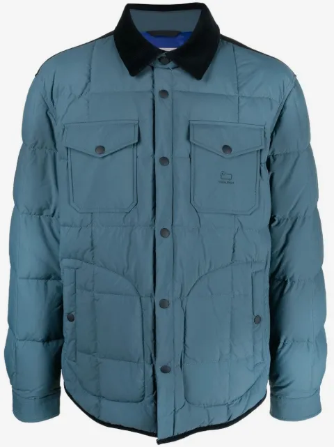 Woolrich стеганая куртка на кнопках