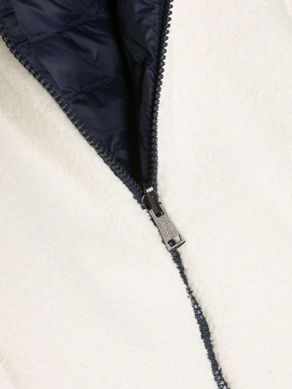 Shop Ralph Lauren Reversible Padded Jacket In 白色