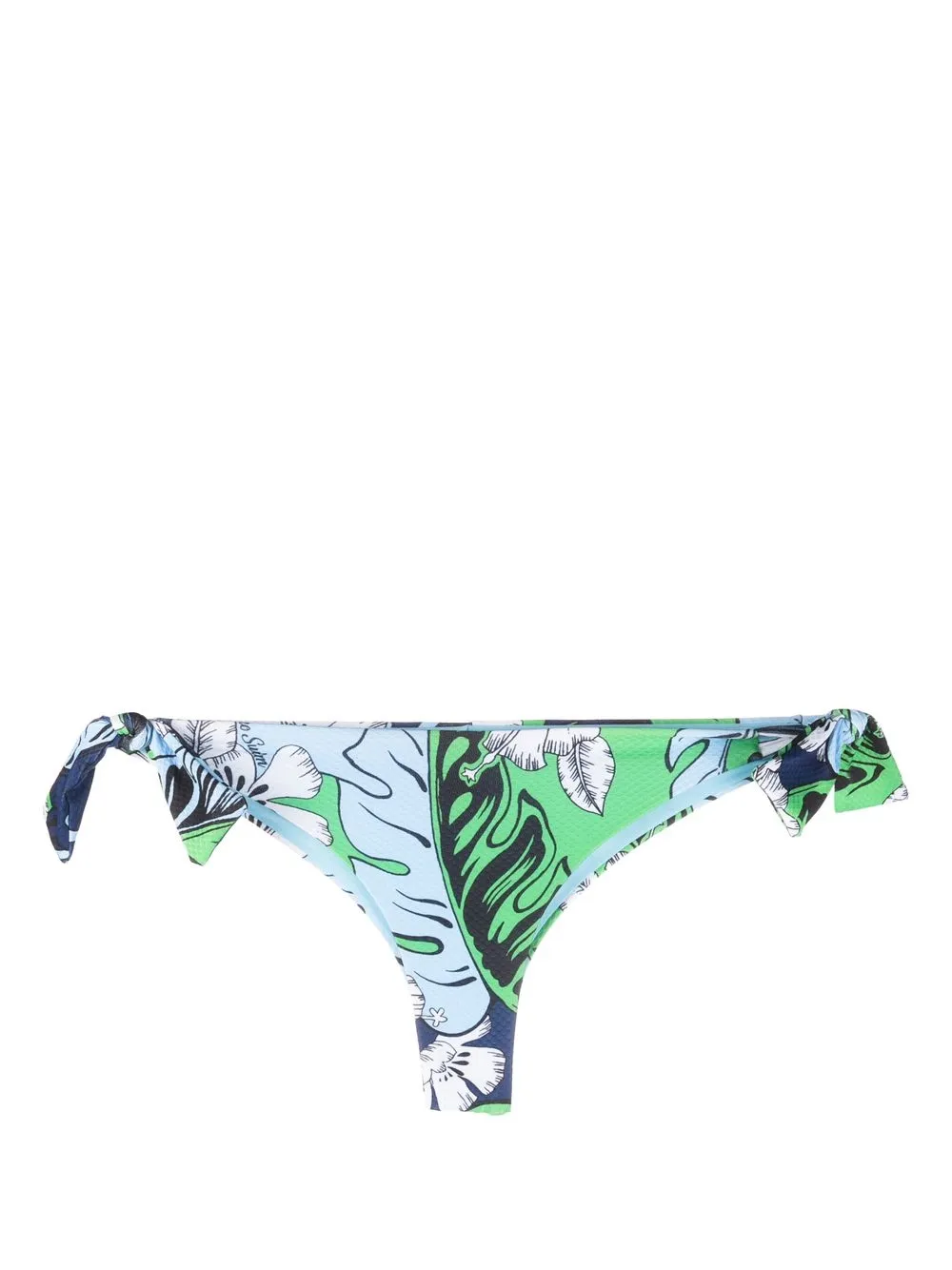 

Moschino floral-print bikini bottoms - Blue