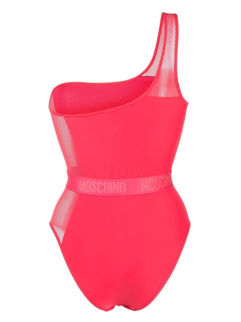 Moschino Badpak met doorzichtig vlak - Roze