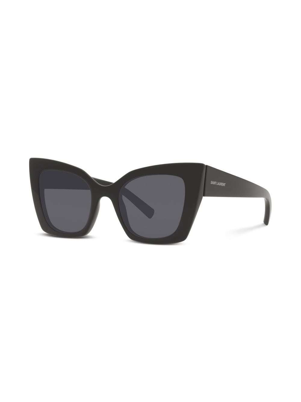 Shop Saint Laurent Sl 552 Cat-eye Sunglasses In Black