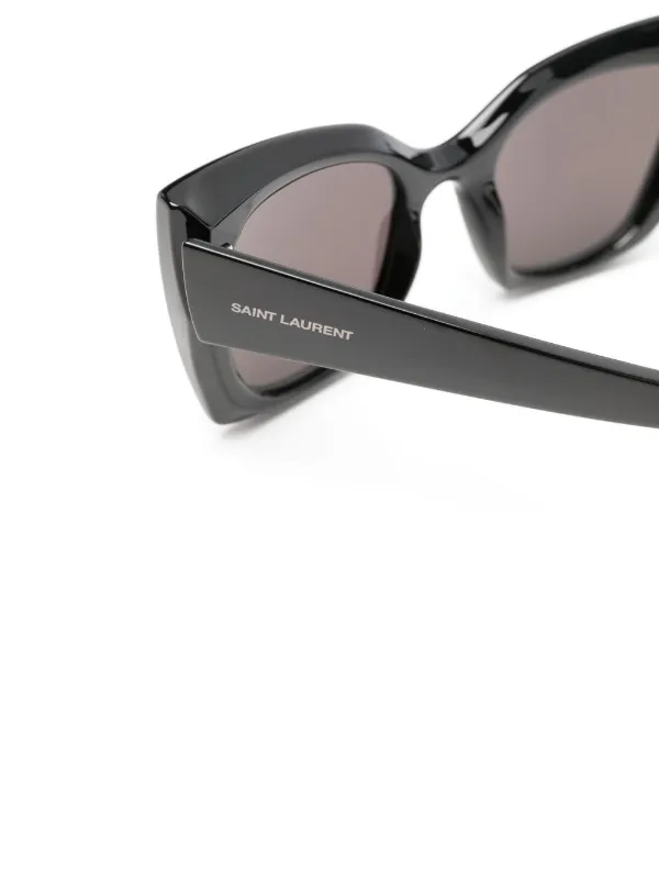 Saint Laurent Eyewear SL 552 キャットアイ サングラス | ブラック 