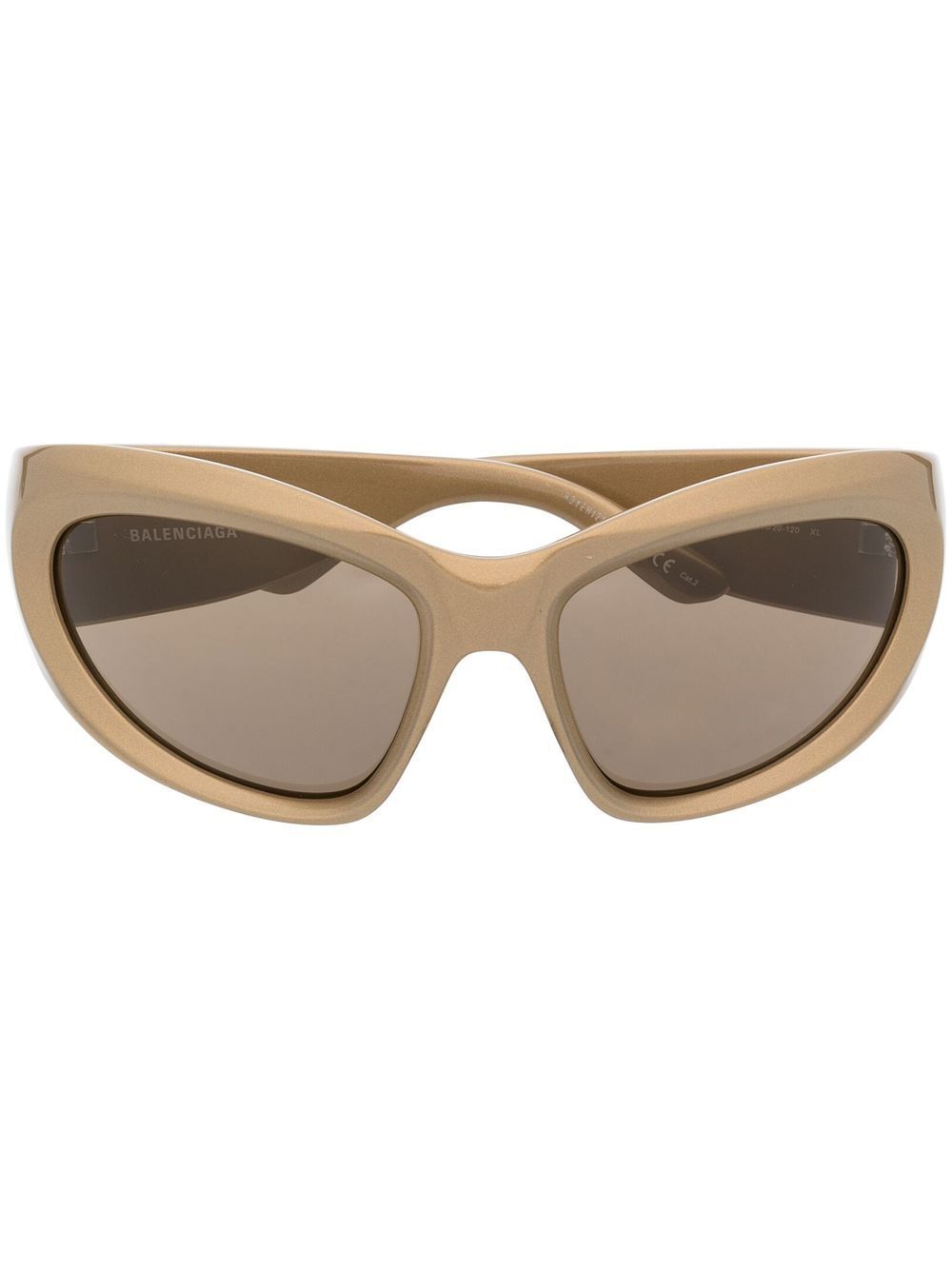 Balenciaga Eyewear BB0228S cat-eye sunglasses - Gold