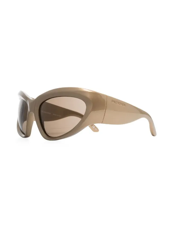 Balenciaga Eyewear BB0228S キャットアイ サングラス | ゴールド