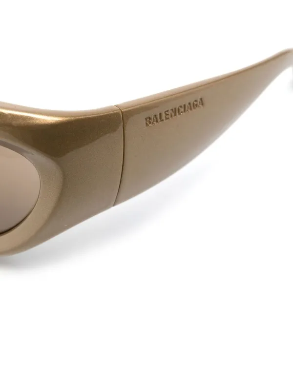 Balenciaga Eyewear BB0228S cat-eye Sunglasses | Gold | FARFETCH