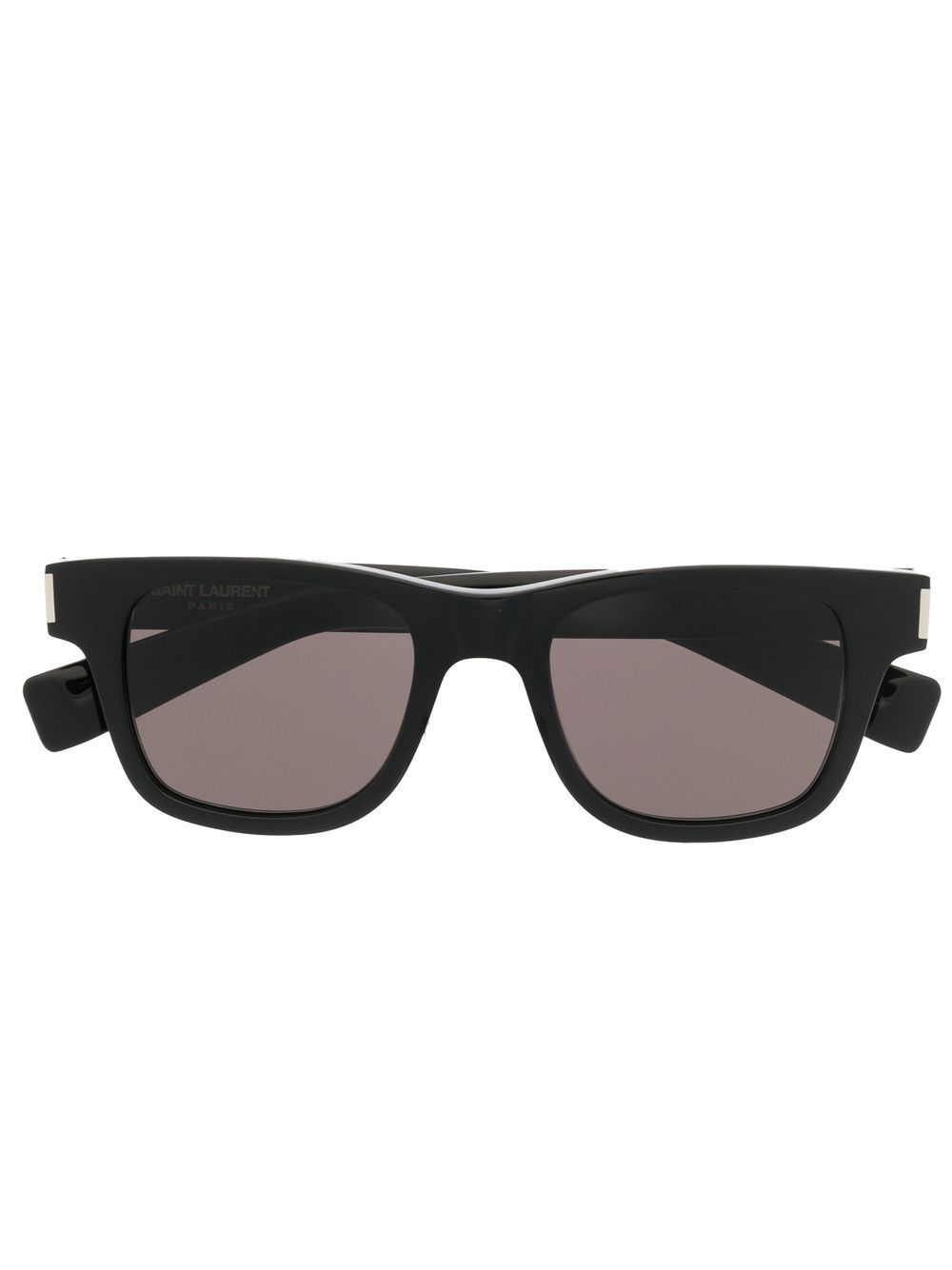 Saint Laurent Eyewear スクエアフレーム サングラス | ブラック | FARFETCH JP