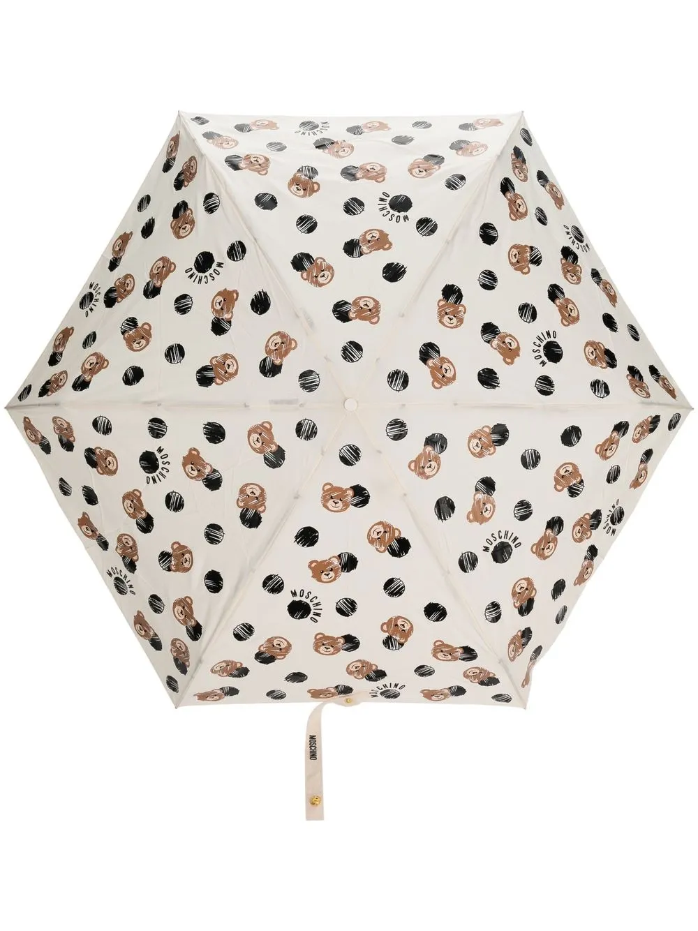 

Moschino Teddy-motif umbrella - Neutrals