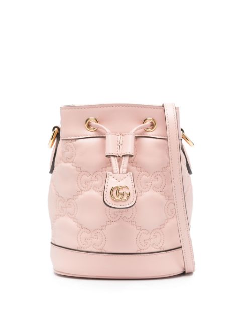 Gucci GG matelassé bucket bag