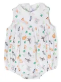 Siola graphic-print body - White