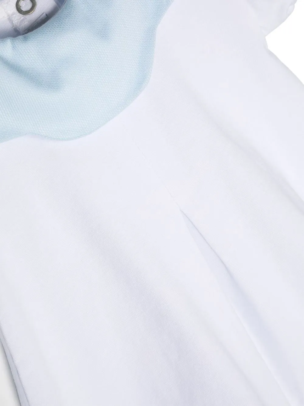 Siola Scalloped-collar Bodie In 白色
