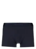 Sunspel logo-waistband stretch-cotton boxers - Blue