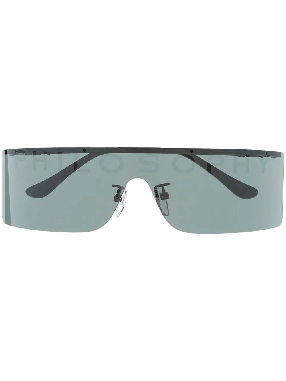 

Philosophy di Lorenzo Serafini Eyewear lentes de sol Slim Mask - Negro