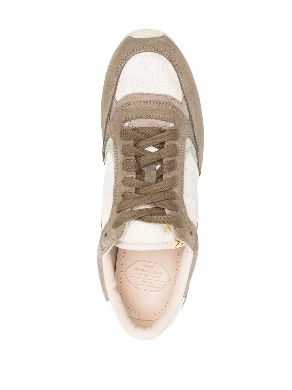 Visvim Dunand Platform Sneaker In Grey