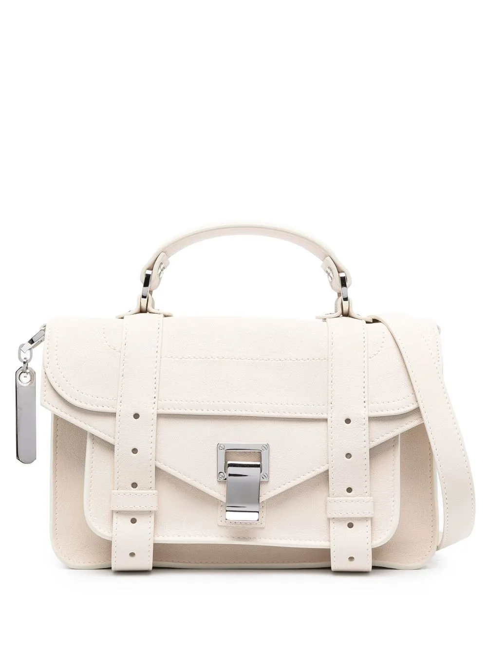 

Proenza Schouler leather satchel bag - Neutrals
