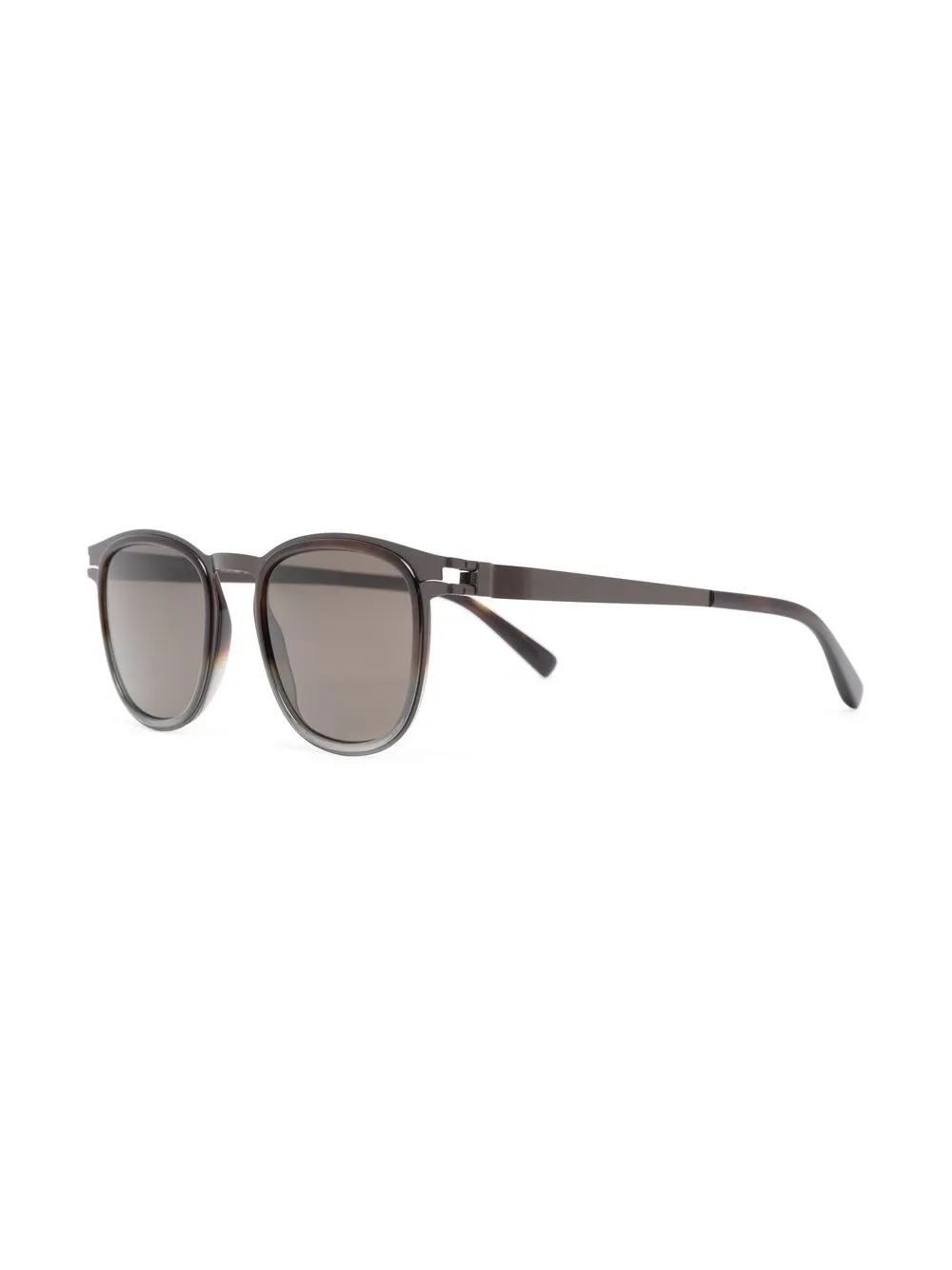 Mykita Zonnebril met vierkant montuur - Bruin