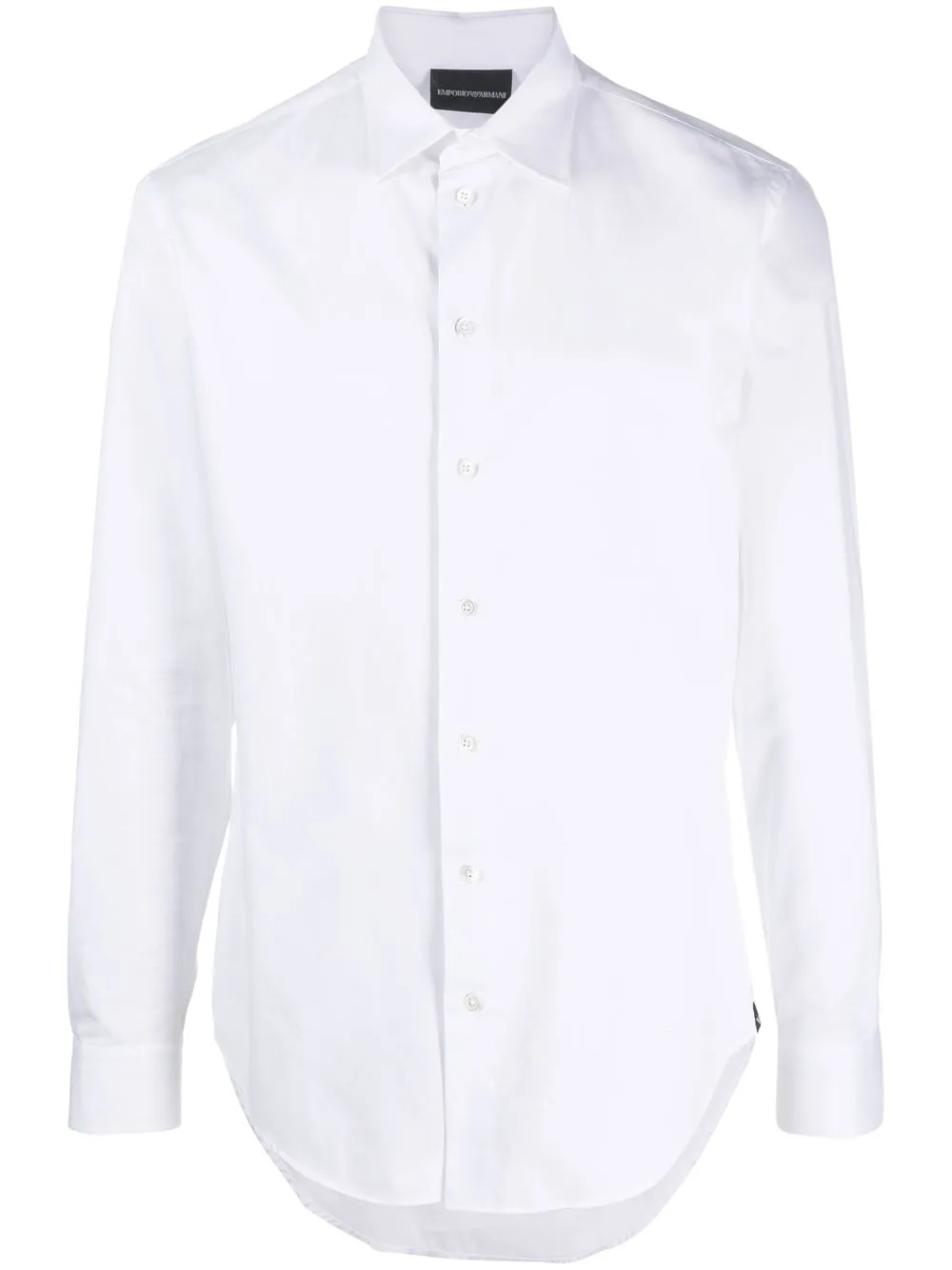 

Emporio Armani camisa con cuello - Blanco