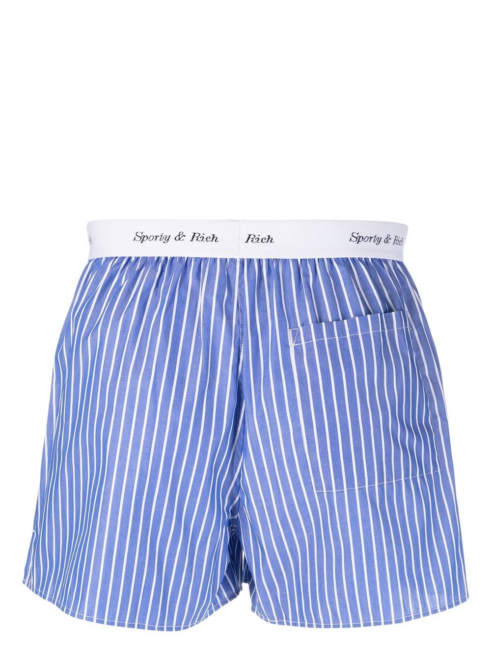 Sporty & Rich Gestreepte boxershorts - Blauw