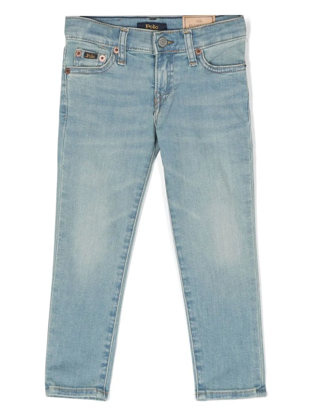 

Ralph Lauren Kids stonewashed straight-leg jeans - Blue