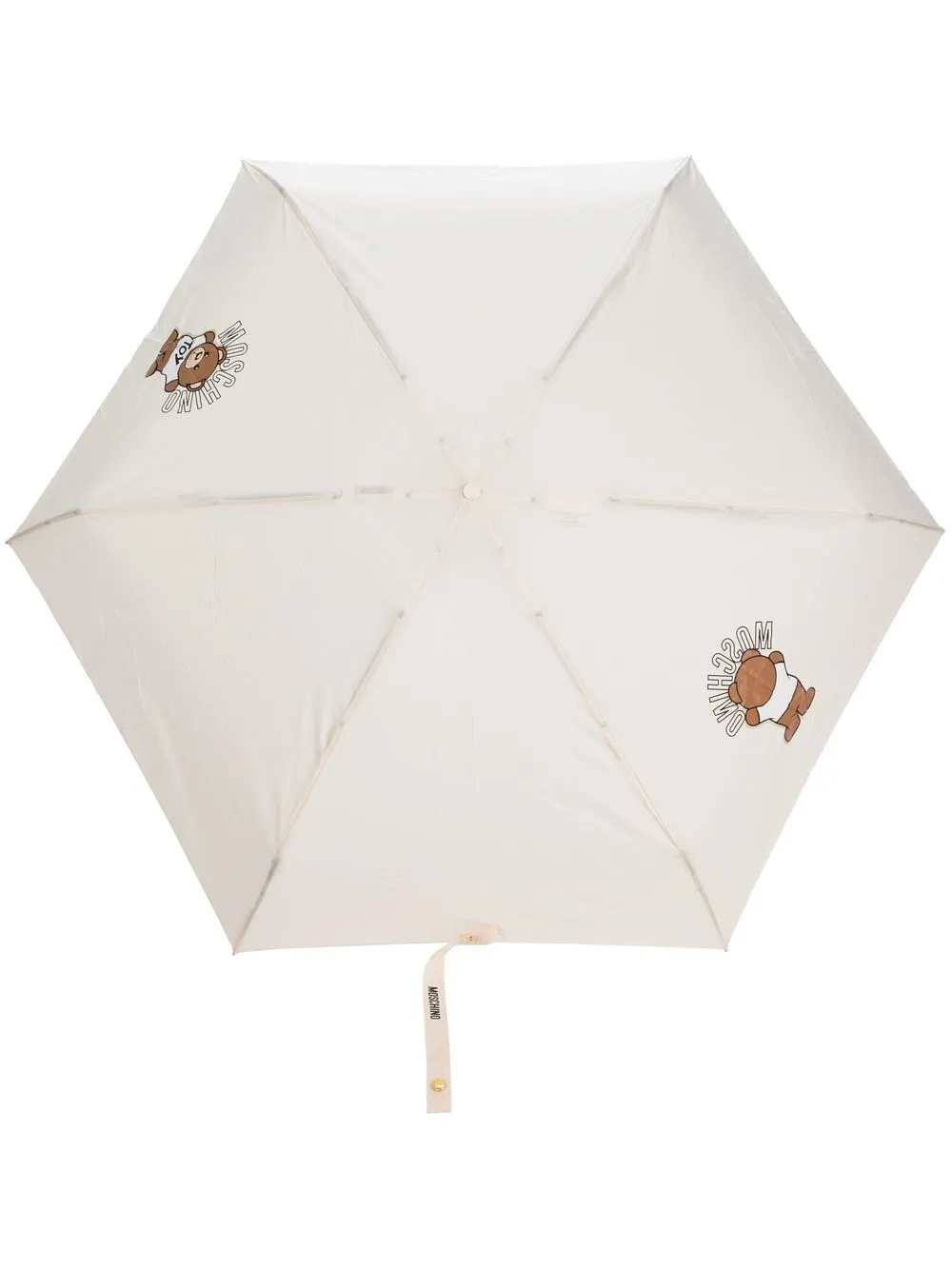 

Moschino Teddy motif umbrella - Neutrals