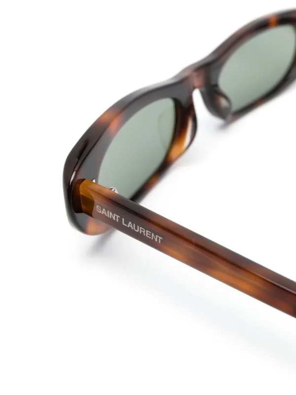 Saint Laurent Eyewear SL 557 サングラス | グリーン | FARFETCH JP