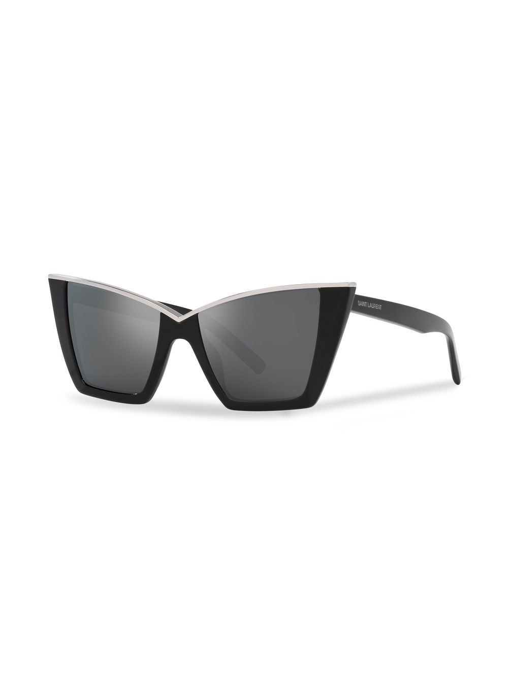  Saint Laurent Eyewear Sl 570 Cat Eye Sonnenbrille   Schwarz 