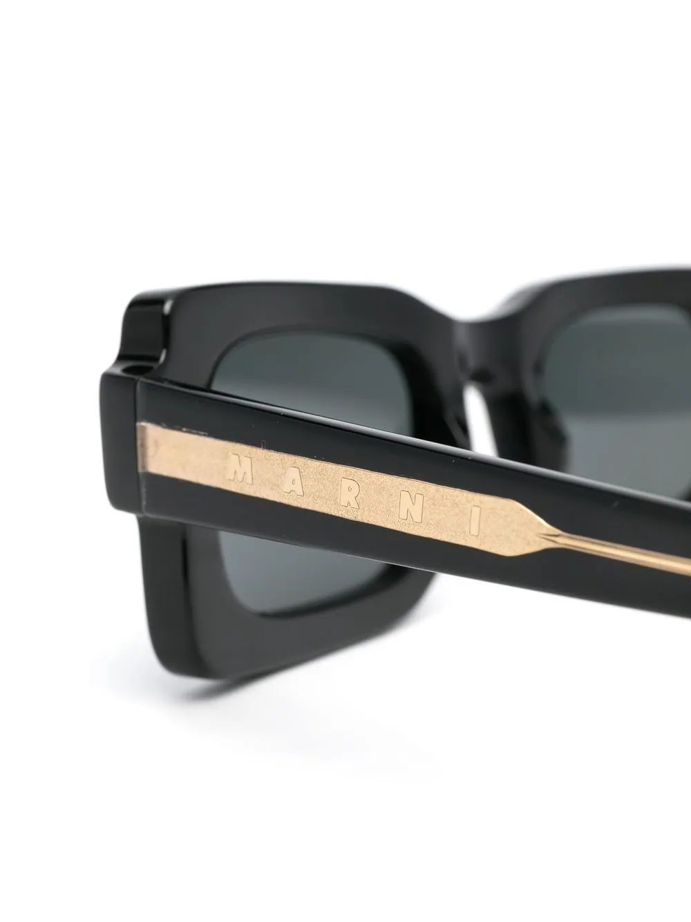Retrosuperfuture logoengraved squareframe Sunglasses Farfetch