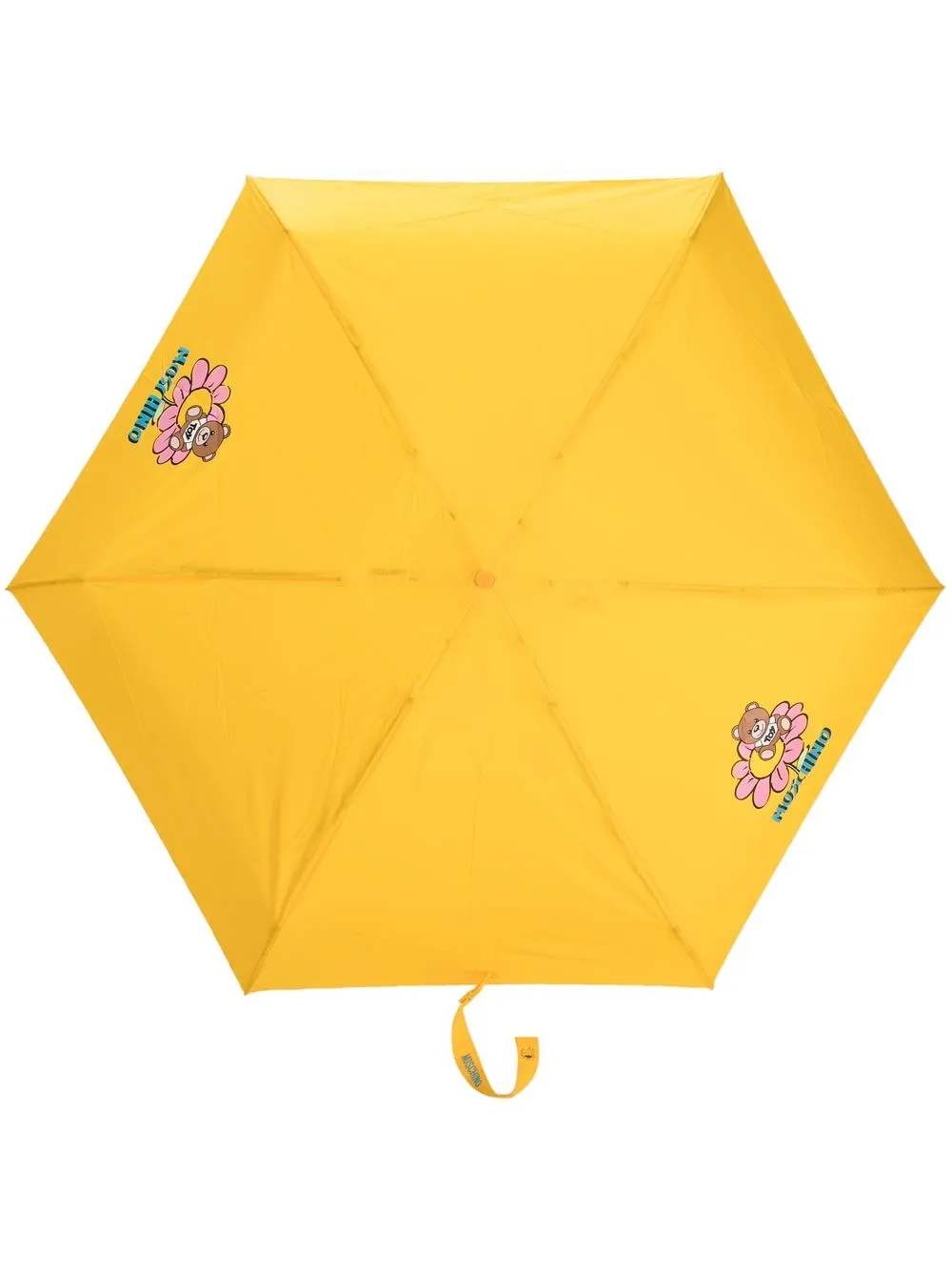 

Moschino Teddy Bear print umbrella - Yellow