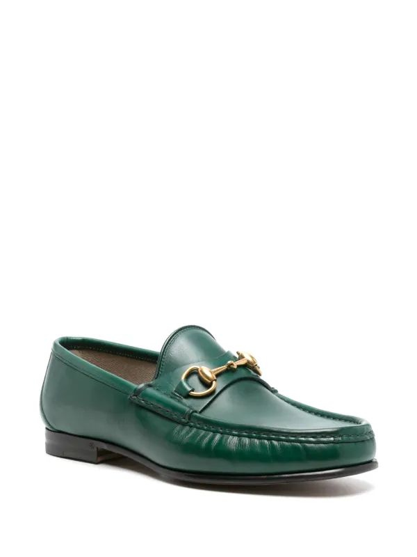 Loafers green new arrivals